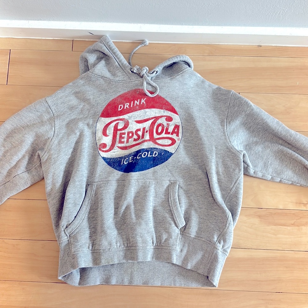 Vintage retro Pepsi cola hoodie